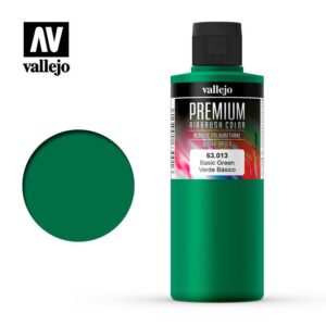 Vallejo    AV Vallejo Premium Color - 200ml - Opaque Basic Green - VAL63013 - 8429551630139