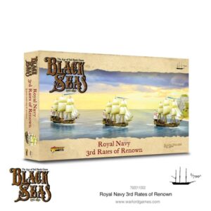 Warlord Games Black Seas   Black Seas: Royal Navy 3rd Rates of Renown - 792011002 - 5060572505803