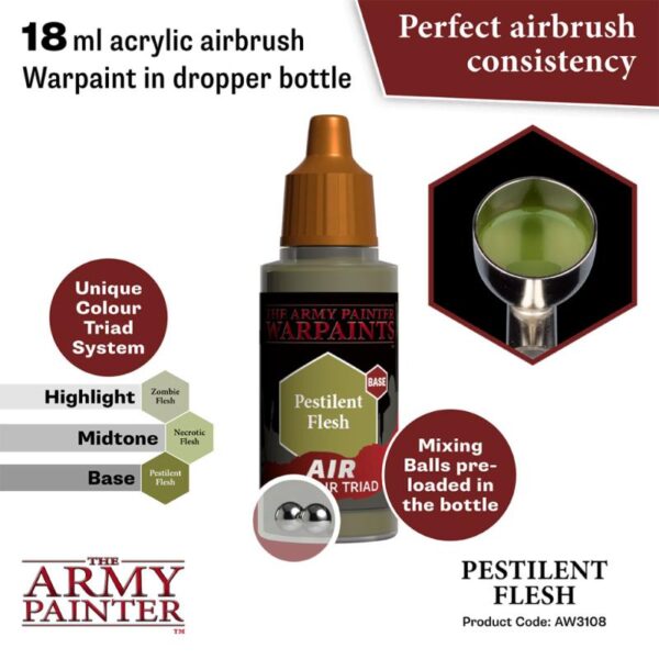 The Army Painter    Warpaint Air: Pestilent Flesh - APAW3108 - 5713799310889