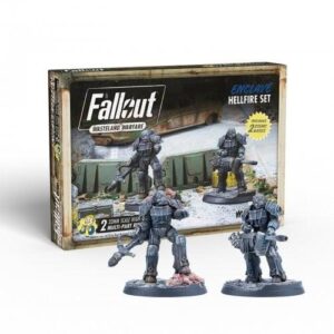 Modiphius Fallout: Wasteland Warfare   Fallout: Wasteland Warfare Enclave: Hellfire Set - MUH052035 - 5060523343102