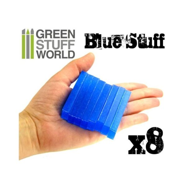 Green Stuff World    Blue Stuff Mold (8 reusable bars) - 8436554365159ES - 8436554365159