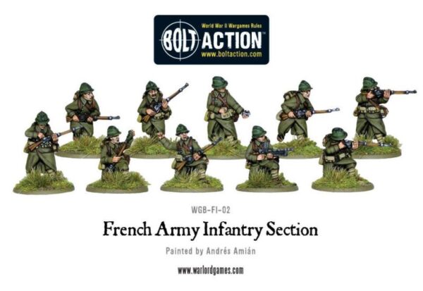 Warlord Games Bolt Action   French Infantry Section - 402215501 - 5060393701552