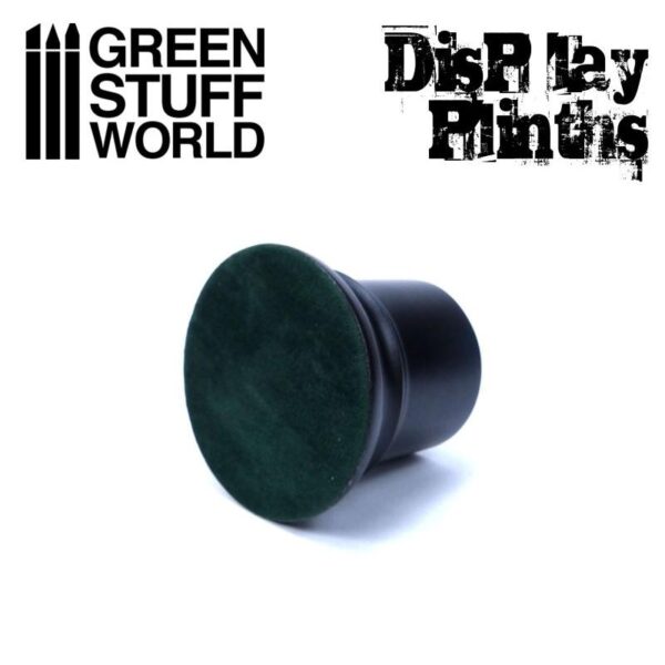 Green Stuff World    Round Display Plinth 4.5 cm - Black - 8436574501711ES - 8436574501711