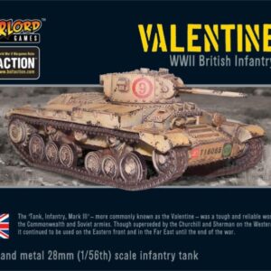 Warlord Games Bolt Action   Valentine II Cruiser Tank - WGB-BI-156 - 5060200848500