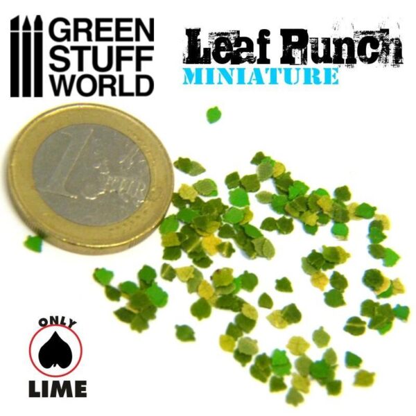 Green Stuff World    Miniature Leaf Punch LIGHT BLUE - 8436554363537ES - 8436554363537