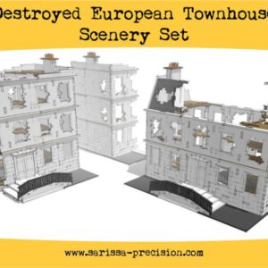 Warlord Games    Destroyed European Townhouse Scenery Set - N150 - 5060572504271