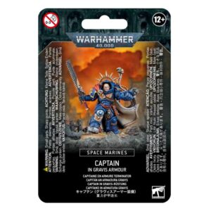 Games Workshop Warhammer 40,000   Space Marines Captain in Gravis Armour - 99070101077 - 5011921163083
