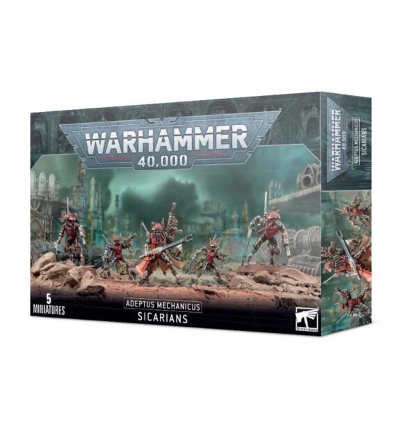 Games Workshop Warhammer 40,000   Adeptus Mechanicus Sicarians - 99120116035 - 5011921155958
