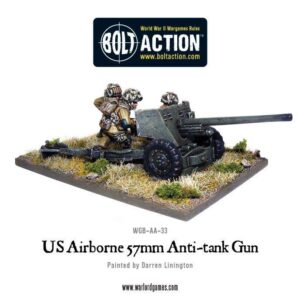 Warlord Games Bolt Action   US Airborne 57mm ATG & Crew - WGB-AA-23 -