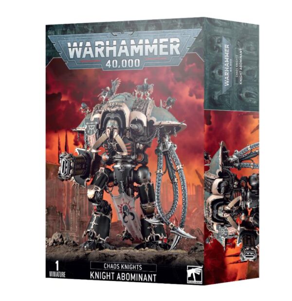 Games Workshop Warhammer 40,000   Chaos Knights: Knight Abominant - 99120102137 - 5011921162857