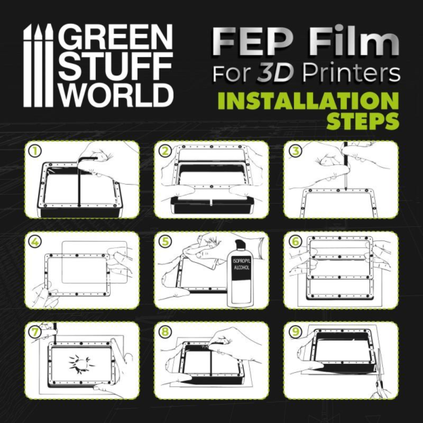 Green Stuff World    FEP film 200x140mm (pack x2) - 8435646504384ES - 8435646504384