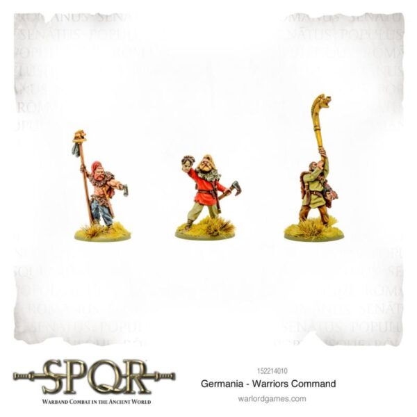 Warlord Games SPQR   SPQR: Germania Warriors Command - 152214010 - 5060572505704