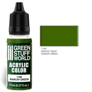 Green Stuff World    Acrylic Color WARCRY GREEN - 8436574501582ES - 8436574501582