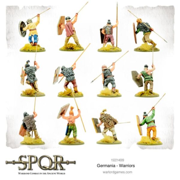 Warlord Games SPQR   SPQR: Germania Warriors - 152214009 - 5060572505285
