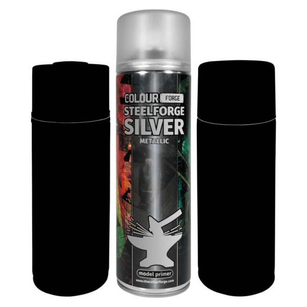 The Colour Forge    Colour Forge Spray: Steelforge Silver  (500ml) - TCF-SPR-017 - 5060843101307