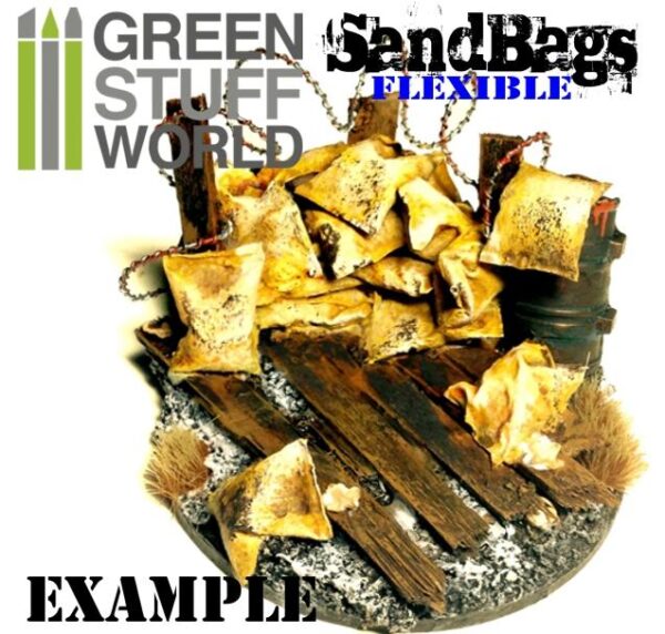 Green Stuff World    flexible SANDBAGS x50 - 8436554367153ES - 8436554367153