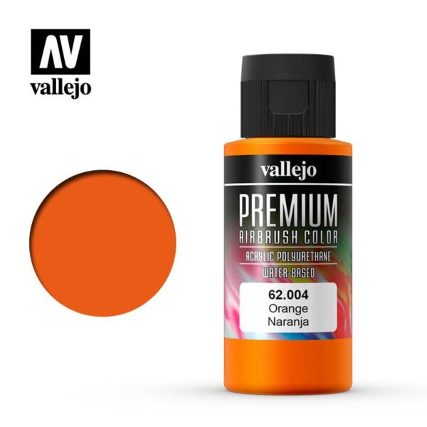 Vallejo    Premium Color 60ml: Orange - VAL62004 - 8429551620048