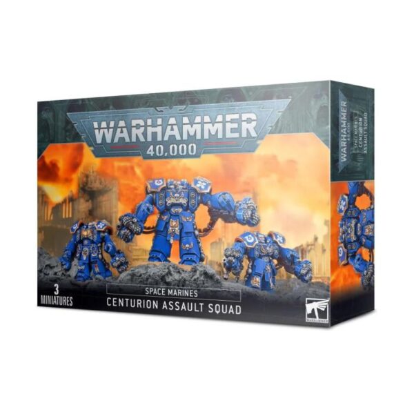 Games Workshop Warhammer 40,000   Space Marine Centurion Assault Squad - 99120101313 - 5011921142422