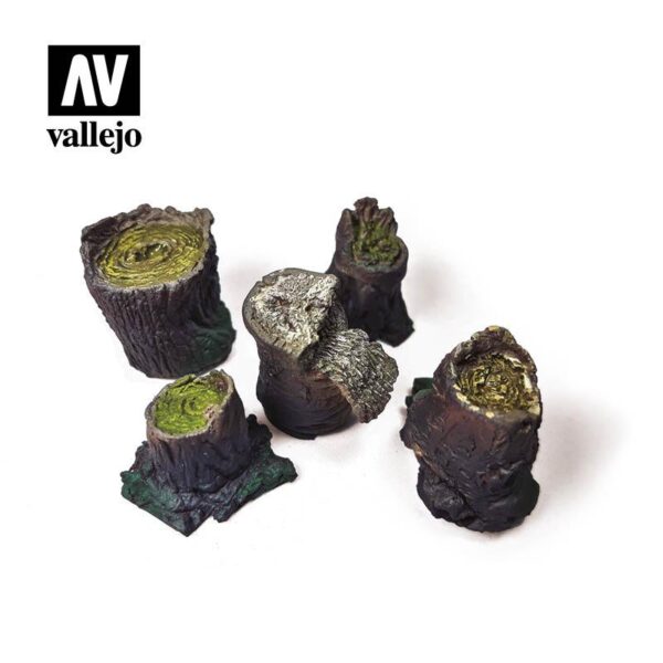 Vallejo    Vallejo Scenics - Scenery: Small Stumps - VALSC306 - 8429551987165