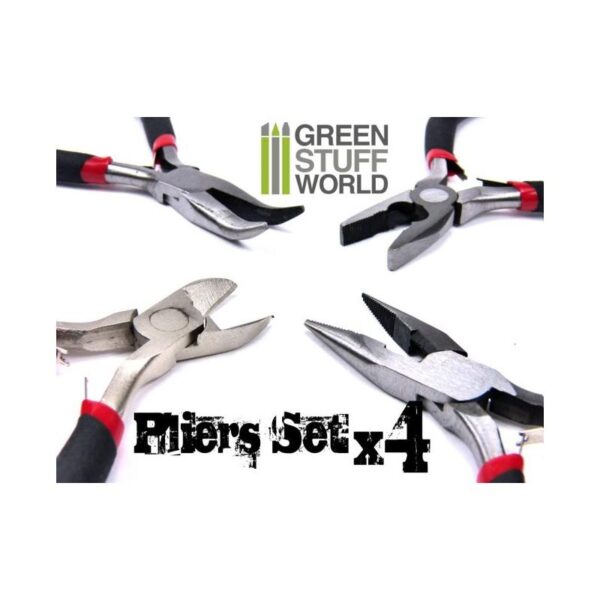 Green Stuff World    Complete Pliers Set - 8436554365548ES - 8436554365548