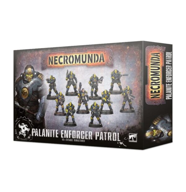 Games Workshop Necromunda   Necromunda: Palanite Enforcer Patrol - 99120599011 - 5011921125418