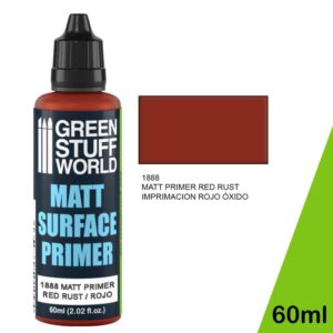 Green Stuff World    Matt Surface Primer 60ml - Red - 8436574502473ES - 8436574502473