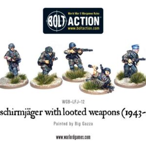 Warlord Games Bolt Action   Fallschirmjager with looted Weapons - WGB-LFJ-12 - 5060200846445