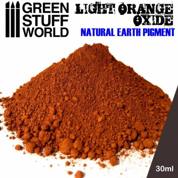 Green Stuff World    Pigment LIGHT ORANGE OXIDE - 8436574501230ES - 8436574501230