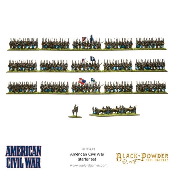 Warlord Games Black Powder Epic Battles   Black Powder Epic Battles: American Civil War - 311514001 - 5060572509221
