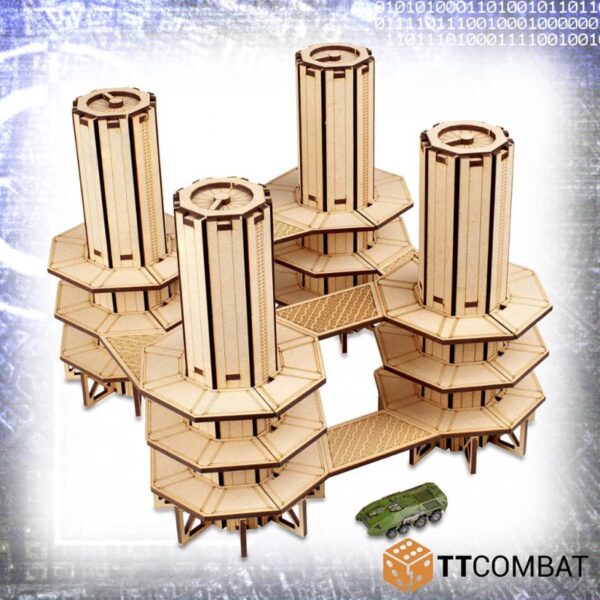 TTCombat    Exhaust Towers - TTSCW-SFX-063 - 5060880912959