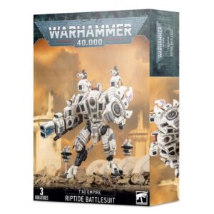 Games Workshop Warhammer 40,000   T'au XV104 Riptide Battlesuit - 99120113077 - 5011921169986