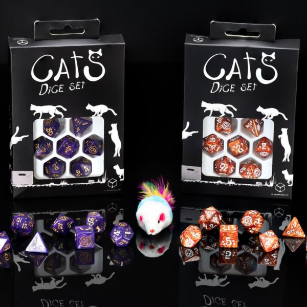 Q-Workshop    Cats Dice Set: Muffin - SCAT72 -