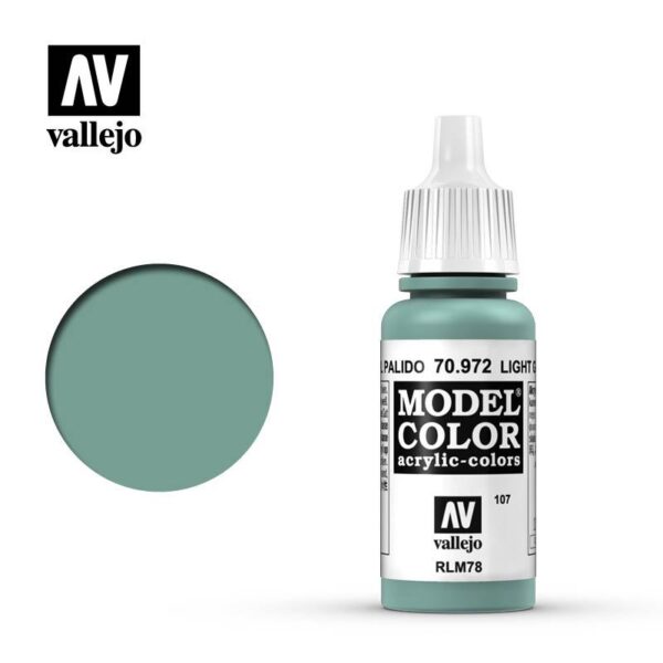 Vallejo    Model Color: Light Green Blue - VAL972 - 8429551709729