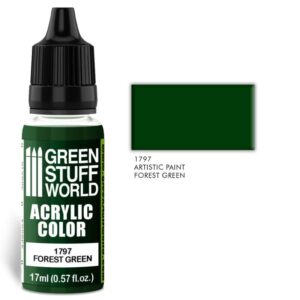 Green Stuff World    Acrylic Color FOREST GREEN - 8436574501568ES - 8436574501568