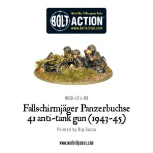 Warlord Games Bolt Action   Fallschirmjager Panzerbuche 41 Anti-tank Gun - WGB-LFJ-09 -