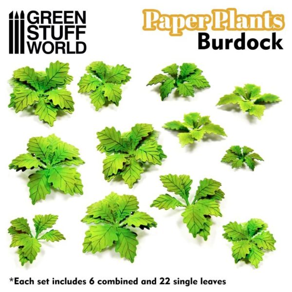 Green Stuff World    Paper Plants - Burdock - 8436574508642ES - 8436574508642