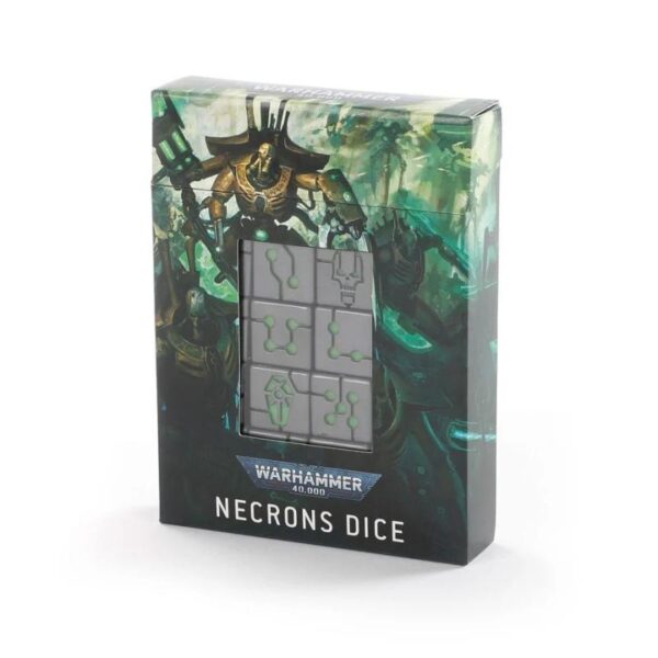 Games Workshop Warhammer 40,000   Warhammer 40,000: Necrons Dice Set - 99220110001 - 5011921141609