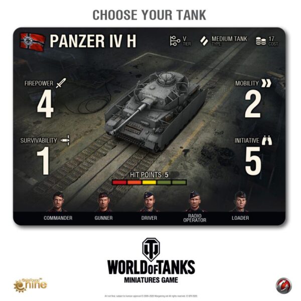 Gale Force Nine World of Tanks: Miniature Game   World of Tanks Miniature Game - WOT01 - 9781945625770