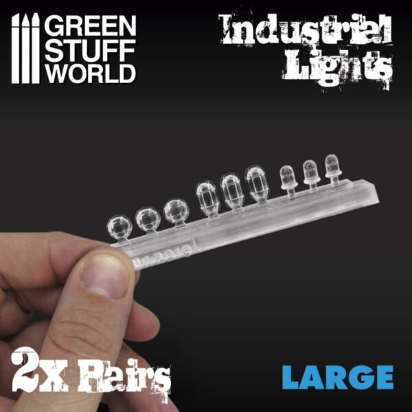 Green Stuff World    18x Resin Industrial Lights - Large - 8436574504804ES - 8436574504804