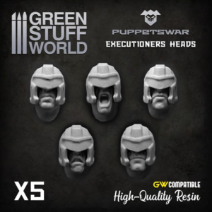 Green Stuff World    Executioners Head (Dredd) - 5904873420055ES - 5904873420055