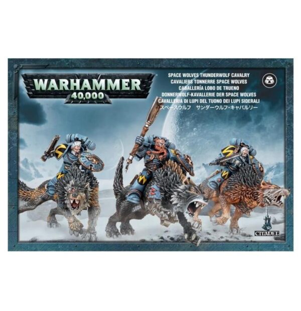 Games Workshop Warhammer 40,000   Space Wolves Thunderwolf Cavalry - 99120101350 - 5011921149261