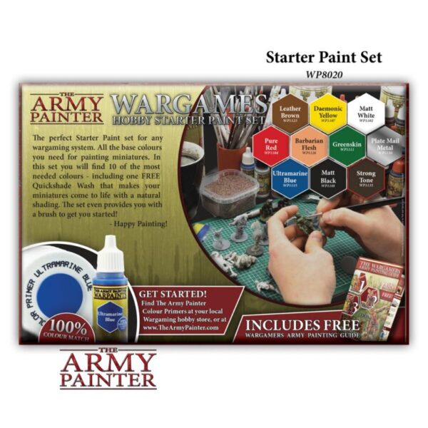 The Army Painter    Warpaints Starter Paint Set - APWP8020 - 2580201115515