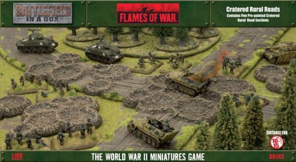 Gale Force Nine    Flames of War: Cratered Rural Roads - BB143 -