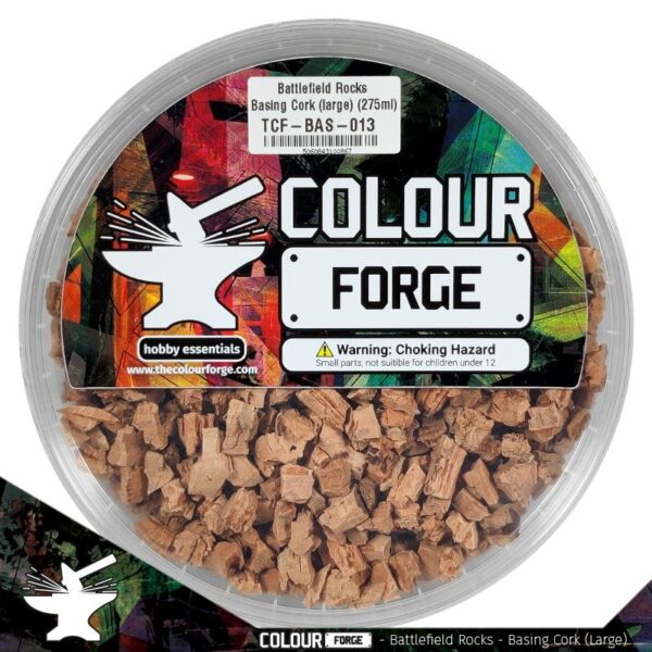 The Colour Forge    Battlefield Rocks Basing Cork (large) - TCF-BAS-013 - 5060843100867