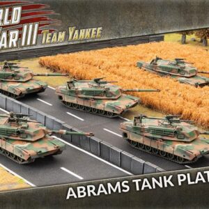 Battlefront Team Yankee   M1A1 Abrams Tank Platoon - TUBX18 - 9420020249103