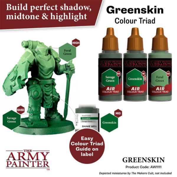 The Army Painter    Warpaint Air: Greenskin - APAW1111 - 5713799111189
