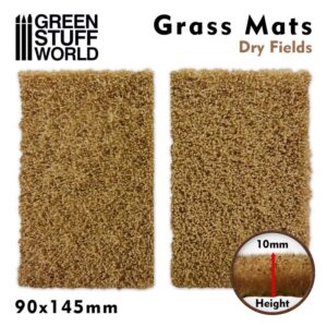 Green Stuff World    Grass Mat Cutouts - Dry Fields - 8436574508390ES - 8436574508390