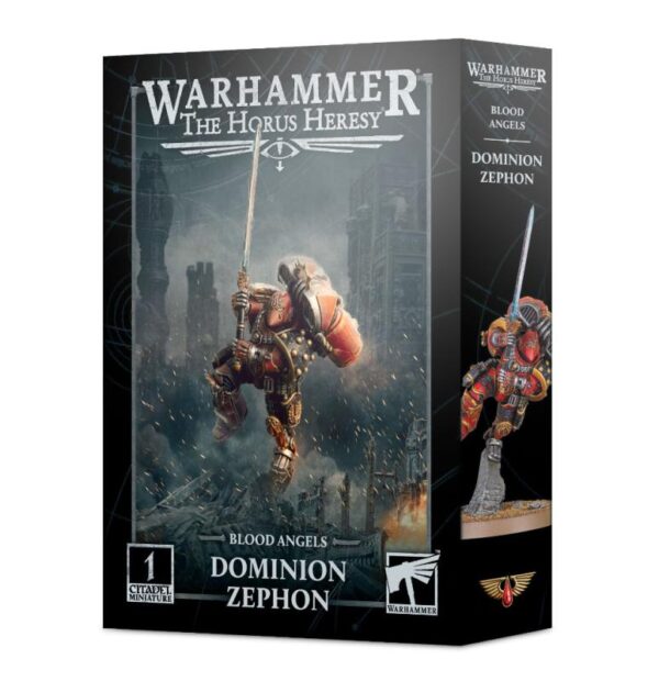 Games Workshop (Direct) Warhammer 40,000   Blood Angel: Dominion Zephon - 99123001020 - 5011921163649