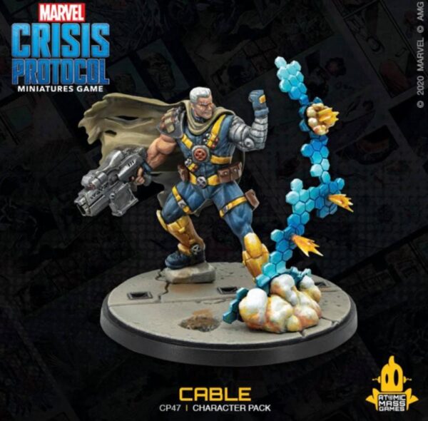 Atomic Mass Marvel Crisis Protocol   Marvel Crisis Protocol: Cable & Domino - CP47 - 841333113063