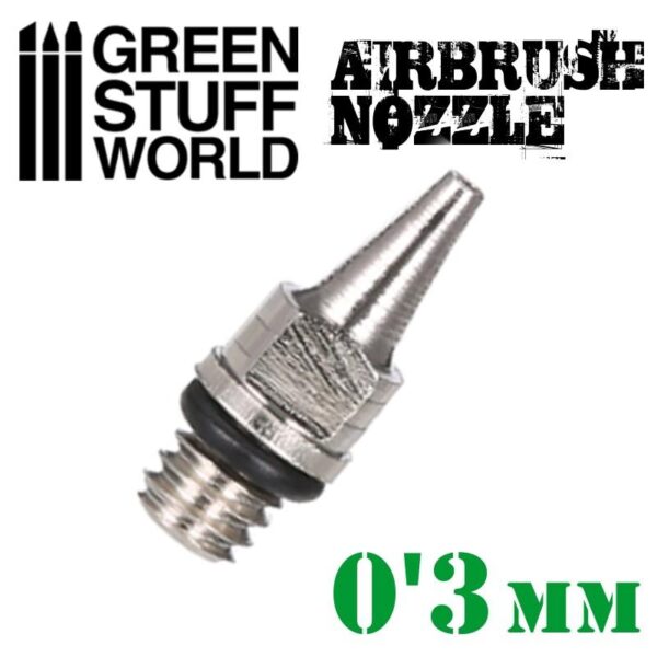 Green Stuff World    Airbrush Nozzle 0.3mm - 8436554369294ES - 8436554369294